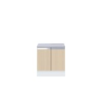 onedo/ワンド/旧マイセット KTD5-85-60G-[LG] 木目 KTD5型 ハイトップ コンロ台 間口60cm 奥行55cm [♪]