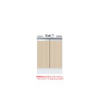 onedo/ワンド/旧マイセット KTD5-85-60GC1-[LG] 木目 KTD5型 ハイトップ コンロキャビネット(1口) 間口60cm 奥行55cm [♪]