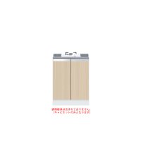 onedo/ワンド/旧マイセット KTD5-80-60GC1-[LG] 木目 KTD5型 コンロキャビネット(1口) 間口60cm 奥行55cm [♪]
