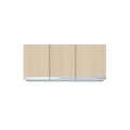 onedo/ワンド/旧マイセット KTD3-50-110FH-[LG] 木目 KTD3型 吊り戸棚 不燃仕様 高さ50cm 間口110cm 奥行35.8cm [♪]