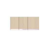 onedo/ワンド/旧マイセット KTD3-50-100FH-[LG] 木目 KTD3型 吊り戸棚 不燃仕様 高さ50cm 間口100cm 奥行35.8cm [♪]