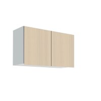 onedo/ワンド/旧マイセット STO-90JN-[LG] 木目 STO型 多目的吊り戸棚 間口90cm 奥行31.1cm [♪]