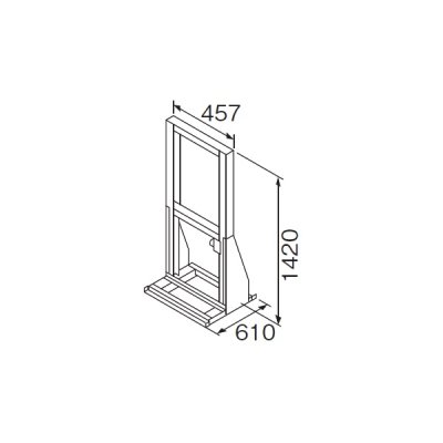 画像1: リンナイ 【UOP-E32W2-STD 23-3872】 連結スタンドW2 業務用ガス給湯器 部材 [♪]