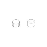 リンナイ 【UOP-E32GMCS(A) 23-9049】 キャップセット 業務用ガス給湯器 部材