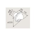 ノーリツ [ φ120ベンドトップ 0707165 ] 業務用ガスふろ給湯器 部材