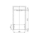 リンナイ [UX-A-G1S8-UW 23-1458]PS 取付アダプタ 取替対応機種(RUX-AシリーズのWタイプ) ユーロホワイト ガス給湯器 部材