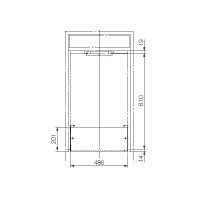 リンナイ [UX-A-G1S8-UW 23-1458]PS 取付アダプタ 取替対応機種(RUX-AシリーズのWタイプ) ユーロホワイト ガス給湯器 部材