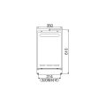 リンナイ [UOP-G030-24-UW 23-3264]PS 取付アダプタ 取替対応機種(RUX-AシリーズのWタイプ) ユーロホワイト ガス給湯器 部材
