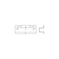 リンナイ [UX-3031UW 23-3329]壁掛金具 2個入り ガス給湯器 部材