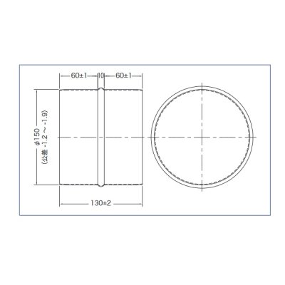 画像2: レンジフード部材 ノーリツ NP150A ニップル