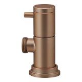 水栓金具 カクダイ 728-311-GB 分水専用水栓 逆流防止機能 90°ハンドル開閉 シャンパンゴールド