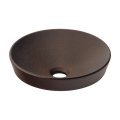 洗面所 カクダイ 493-012-DM 丸型手洗器 信楽焼 岩銕 ♪
