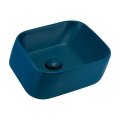 洗面所 カクダイ 493-239-B 角型手洗器 マットネイビー ♪