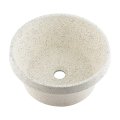 洗面所 カクダイ 493-255-MW 丸型手洗器 雪見石
