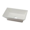 洗面所 カクダイ 493-262-W 角型手洗器 ホワイト