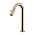 水栓金具 カクダイ 721-210-AG 立水栓 ミドル 90°ハンドル開閉 アンティークゴールド