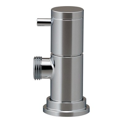 画像1: 水栓金具 カクダイ 728-311 分水専用水栓 逆流防止機能 90°ハンドル開閉