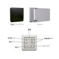 日本スティーベル VLR-70SE/B VLR-70Eシリーズ ダクトレス熱交換換気システム 前面パネル:マットブラック 外気フード:シルバー パイプ固定金具・気密シート付♪
