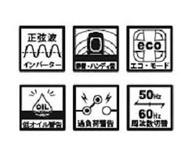 画像6: パワーテック PG1100is インバーター発電機  PGシリーズ POWERTECH ℃℃