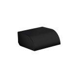 ハンスグローエ 42858670 アクサーユニバーサルサーキュラーアクセサリー ペーパーホルダーカバー付 マットブラック 受注生産品 §♪