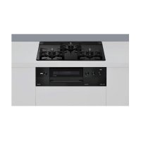 リンナイ [RHS31W38M11RCBW 都市ガス] ビルトインコンロ 幅60cm DELICIA(デリシア) 強火力(左・右) ナイトブラック ザ・ココット付属 ♪