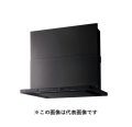 ノーリツ NFG6S26MBA レンジフード Curara クララ コンロ連動 スリム型ノンフィルター（シロッコファン） 60cm ブラック スライド前幕板同梱 ♪