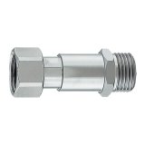 カクダイ 613-015-13 水栓金具 片ナット継足しユニオン