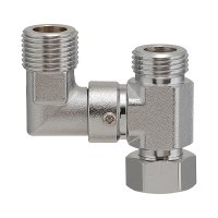 カクダイ 646-350-13 水栓金具 片ナット可動チーズ