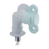 カクダイ 731-201-B 水栓金具 洗濯機用水栓 逆流防止機能付 フロストミント