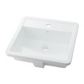 カクダイ 493-075 洗面所 角型洗面器 Luju オーバーカウンター 陶器製 [♪」