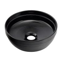 カクダイ 493-276-D 洗面所 丸型手洗器 和風 瑠珠 陶器製 信楽焼 置型 とこしえ [♪」