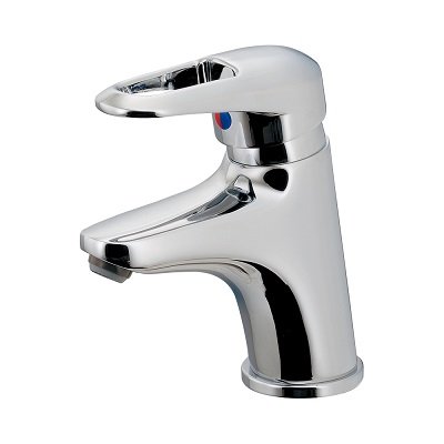 画像1: カクダイ 183-360 水栓金具 シングルレバー混合栓 ブレードホース 逆流防止機能なし