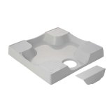 カクダイ 426-460-W 水栓金具 洗濯機用防水パン ホワイト