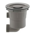 カクダイ 452-621 水栓金具 浅型流し台トラップ 横穴付