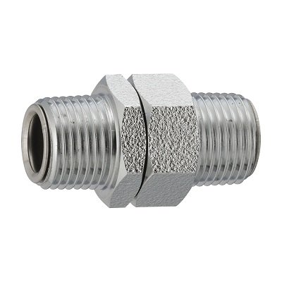 画像1: カクダイ 612-46-1313 水栓金具 フリーターンニップル クローム 13X13