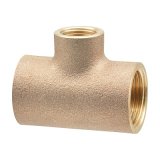 カクダイ 6126-40X13 水栓金具 砲金チーズ 異径 40X13