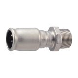 カクダイ 648-20-1313 水栓金具 外ネジアダプター 13X13