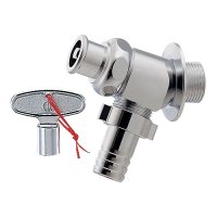 カクダイ 703-422 水栓金具 共用散水栓 逆流防止機能付