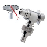 カクダイ 723-452 水栓金具 共用散水栓 自動接手付 逆流防止機能付