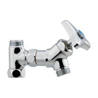 カクダイ 786-021 水栓金具 アングル形分岐栓