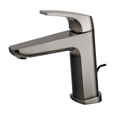 画像1: カクダイ 183-357AH-DS 水栓金具 シングルレバー混合栓 AVALO ブレードホース 逆流防止機能なし ダークシルバー
