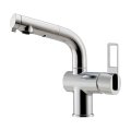 カクダイ 183-425A-CH 水栓金具 シングルレバー混合栓 CORDIA ブレードホース 逆流防止機能なし