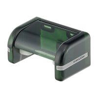 カクダイ 201-101-GR トイレ関連 昭和な透明ペーパーホルダー グリーン