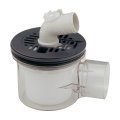 カクダイ 426-144-GY 水栓金具 横引トラップ チャコール