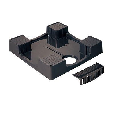 画像1: カクダイ 426-418-GY 水栓金具 洗濯機用防水パン チャコール