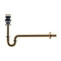 カクダイ 432-650-25AG 水栓金具 丸鉢つきPトラップ 化粧キャップ付 アンティークゴールド