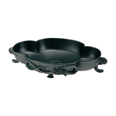 画像1: カクダイ 493-435 洗面所 木瓜型手洗器 buttobi 祥竜 置型 高岡銅器