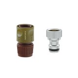 カクダイ 568-352 水栓金具 屋外用ホース接続セット TOTOねじ式カップリング水栓用