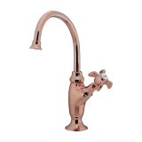 カクダイ 700-820-BR 水栓金具 立形スワン水栓 Haurva カッパーブラウン
