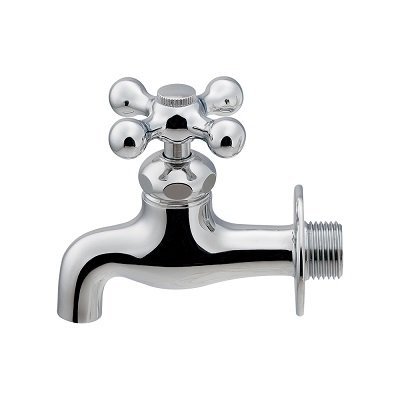 画像1: カクダイ 701-021A-CH 水栓金具 横水栓